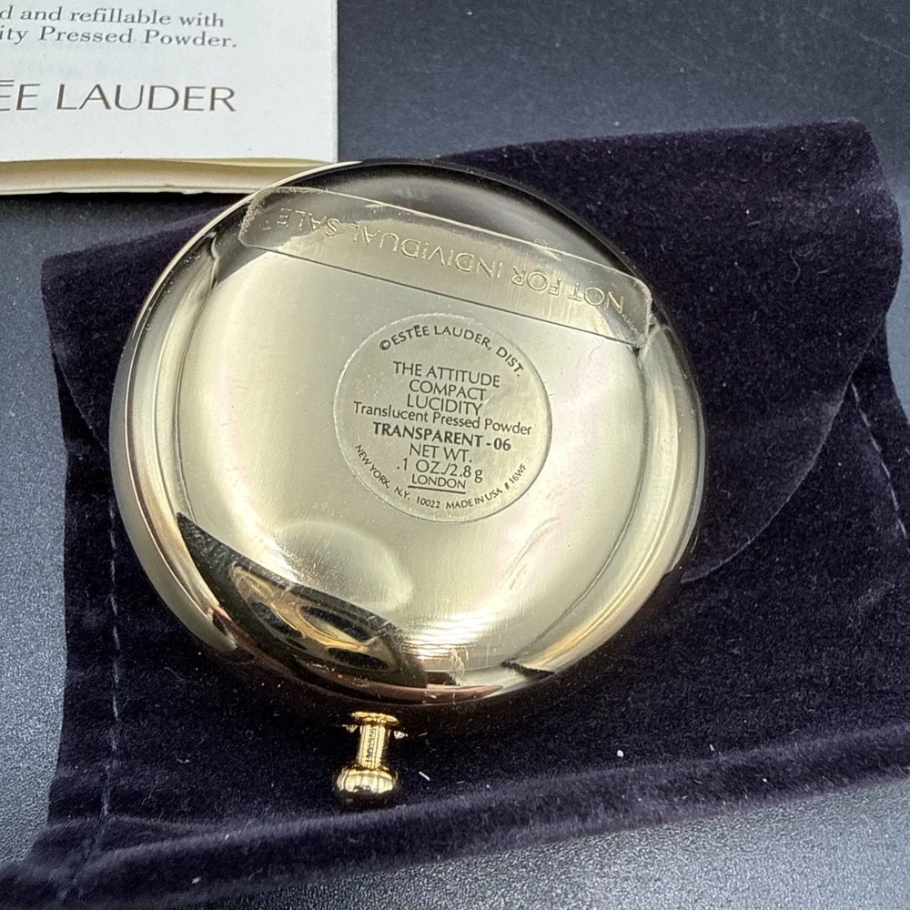 ESTEE LAUDER The Attitude Lucidity Powder Compact Mood Color Changing NEW